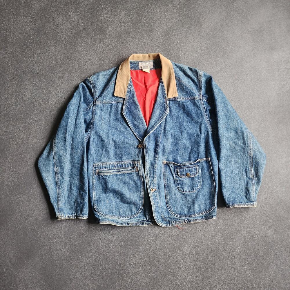 Vintage Y2K Marithe Francois Girbaud Blue Denim Jacket Medium